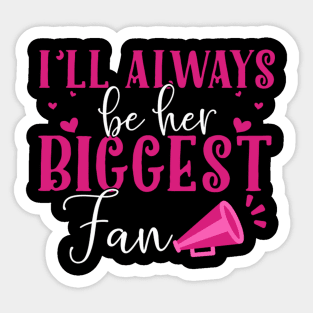 Cheer Mom Biggest Fan Cheer Mom For Sticker